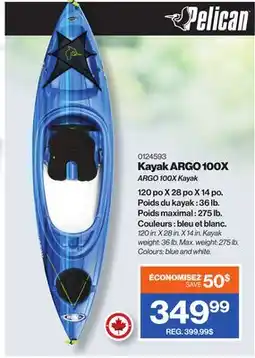 Patrick Morin ARGO 100X Kayak offer