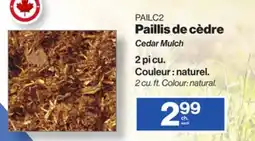 Patrick Morin Cedar Mulch offer