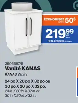 Patrick Morin KANAS Vanity offer
