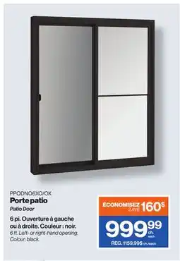 Patrick Morin Patio Door offer