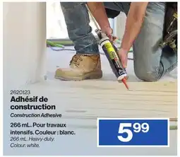 Patrick Morin Construction Adhesive offer