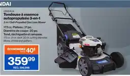 Patrick Morin 3-in-1 Self-Propelled Gas Lawn Mower offer