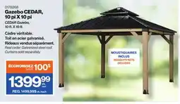 Patrick Morin CEDAR Gazebo, 10 ft. X 10 ft offer