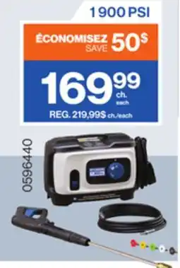 Patrick Morin 1 900 PSI Electric Pressure Washer, 120 V offer