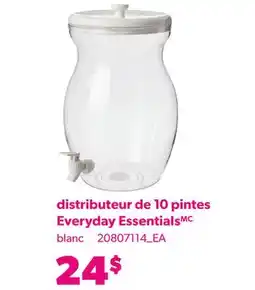 Provigo DISTRIBUTEUR DE 10 PINTES EVERYDAY ESSENTIALS offer