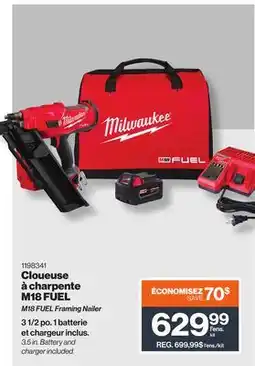 Patrick Morin M18 FUEL Framing Nailer offer