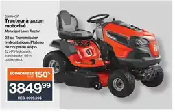 Patrick Morin Motorized Lawn Tractor offer