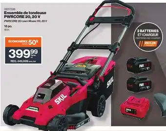 Patrick Morin PWRCORE 20 Lawn Mower Kit, 20 V offer