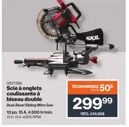 Patrick Morin Dual-Bevel Sliding Mitre Saw offer