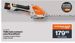 Patrick Morin Cordless Compact Lithium Hedge Trimmer offer