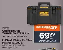 Patrick Morin TOUGH SYSTEM 2.0 Tool Box offer