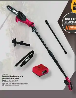 Patrick Morin Ensemble de scie sur perche OPE, 20 V offer