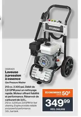 Patrick Morin Gas Pressure Washer offer