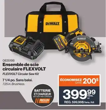 Patrick Morin FLEXVOLT Circular Saw Kit offer
