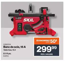 Patrick Morin Table Saw, 15 A offer