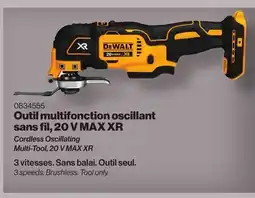 Patrick Morin Cordless Oscillating Multi-Tool, 20 V MAX XR offer