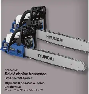 Patrick Morin Gas-Powered Chainsaw offer