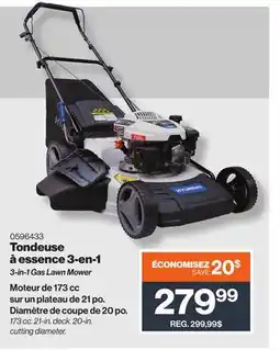 Patrick Morin 3-in-1 Gas Lawn Mower offer