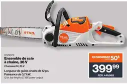 Patrick Morin Chainsaw Kit, 36 V offer