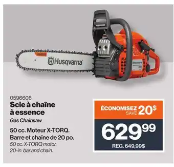 Patrick Morin Gas Chainsaw offer