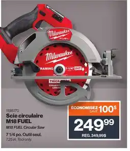 Patrick Morin Scie circulaire M18 FUEL offer