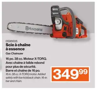 Patrick Morin Gas Chainsaw offer
