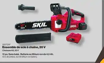 Patrick Morin Chainsaw Kit, 20 V offer