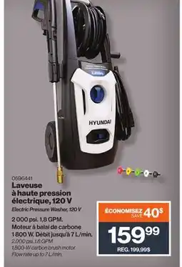 Patrick Morin Electric Pressure Washer, 120 V offer