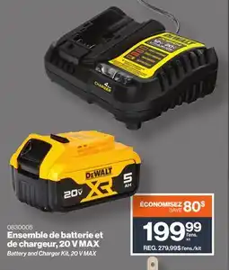 Patrick Morin Battery and Charger Kit, 20 V MAX offer
