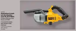 Patrick Morin Cordless Jobsite Dry Hand Vacuum, 20 V MAX offer