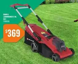 Canac Einhell Lawnmower 17 in. 36 V offer