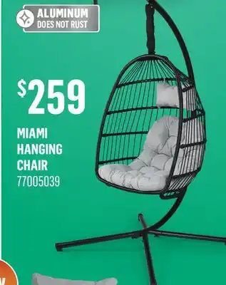 Canac Miami Hanging Chair offer