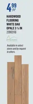 Canac Hardwood Flooring offer