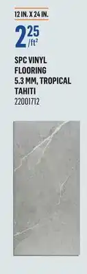 Canac SPC VINYL FLOORING offer