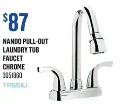 Canac Nando Pull-Out Laundry Tub Faucet offer