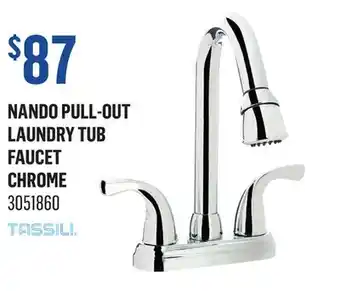 Canac Nando Pull-Out Laundry Tub Faucet offer
