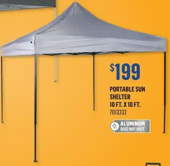 Canac Portable Sun Shelter offer