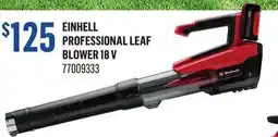 Canac Einhell Professional Leaf Blower 18 V offer