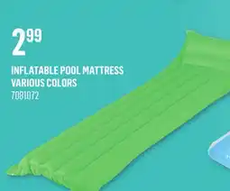 Canac Inflatable Pool Mattress offer