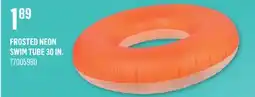 Canac Frosted Neon Swim Tube 30 in offer