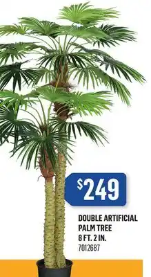 Canac Double Artificial Palm Tree offer