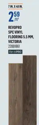 Canac RevoPro SPC Vinyl Flooring offer