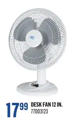 Canac Desk Fan 12 in offer