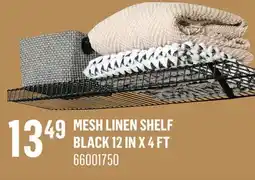 Canac MESH LINEN SHELF offer