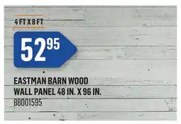 Canac Eastman Barn Wood Wall Panel 48 in. x 96 in offer