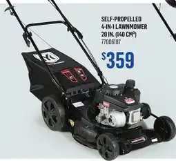 Canac Self-Propelled 4-in-1 Lawnmower offer