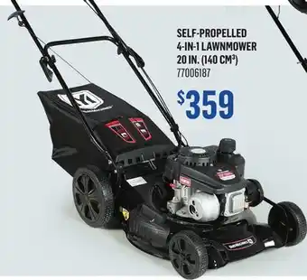 Canac Self-Propelled 4-in-1 Lawnmower offer
