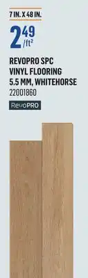 Canac RevoPro SPC Vinyl Flooring offer