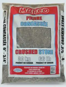 Canac Crushed Stone 30 kg offer