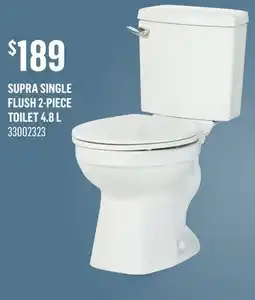 Canac Supra Single Flush 2-Piece Toilet 4.8 L offer